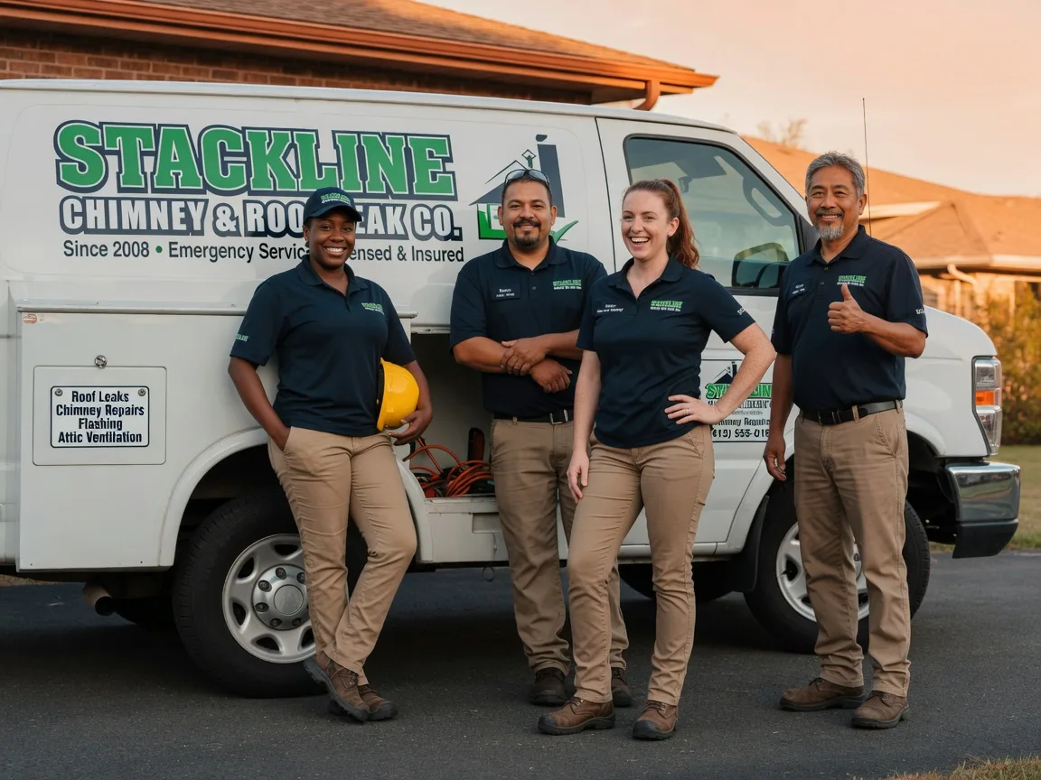 Chimney flashing repair company in Stone Lake, WI